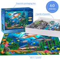 thumbnail image 3 of Puzzle Unolidrom 2 x 60 piezas para niños de 4 a 8 años - Ocean & Forest, 3 of 7