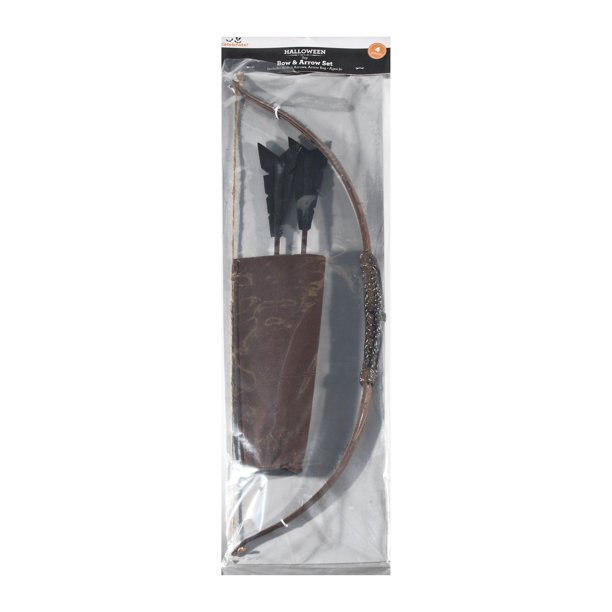 Bow and Arrow Faux Costume Accessory Set Adult Halloween Costume
