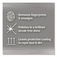 thumbnail image 5 of 1-Ply 7 in. x 8 in. Stainless Steel Wipes - White (4/Carton), 5 of 7