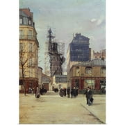 Great BIG Canvas | Rolled Paul 1873-1920 Dargaud Poster Print entitled The Statue of Liberty, by Bartholdi, in the workshop of the Gayet foundry