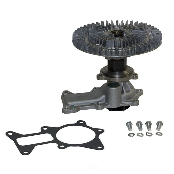 GMB 120-0023 Engine Water Pump with Fan Clutch Fits select: 2008 JEEP WRANGLER UNLIMITED, 2009-2010 JEEP WRANGLER