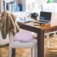 thumbnail image 3 of 2X Coussin Décoratif en Forme de Citrouille Style Nordique Rose Coussin de Siège Rond en Velours, 3 of 7