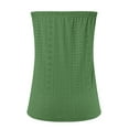 thumbnail image 6 of DondPO Vest Tops for Women Sleeveless Summer Tops Sexy Stretch Tube Top Off Shoulder Top Backless Top Party Loose Backless Top Casual T Shirts for Women Women'S Tops Green 2XL, 6 of 6