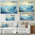 thumbnail image 4 of Designart "Pastel Aqua Skies III" Clouds Canvas Prints, 4 of 7