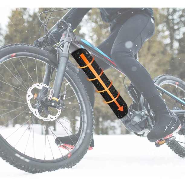 Cubierta protectora de batería de bicicleta eléctrica, protector de batería de bicicleta eléctrica estándar universal, protección contra el frío y la suciedad, para uno de 30 cm a 38 cm