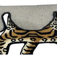 thumbnail image 3 of Hand-Tufted Tibetan Tiger Wool with Cotton Backing Rug, 2x3 ft Unique Ellington Area Rug, Aesthetic Tiger Design Carpet for Home Décor, 3 of 5