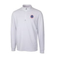 thumbnail image 2 of Men's Cutter & Buck White South Bend Cubs Traverse Stretch Quarter-Zip Pullover Top, 2 of 3