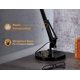 thumbnail image 3 of Lámpara de escritorio Bostitch Office VLF100D Swing Arm Metal Black, 3 of 7