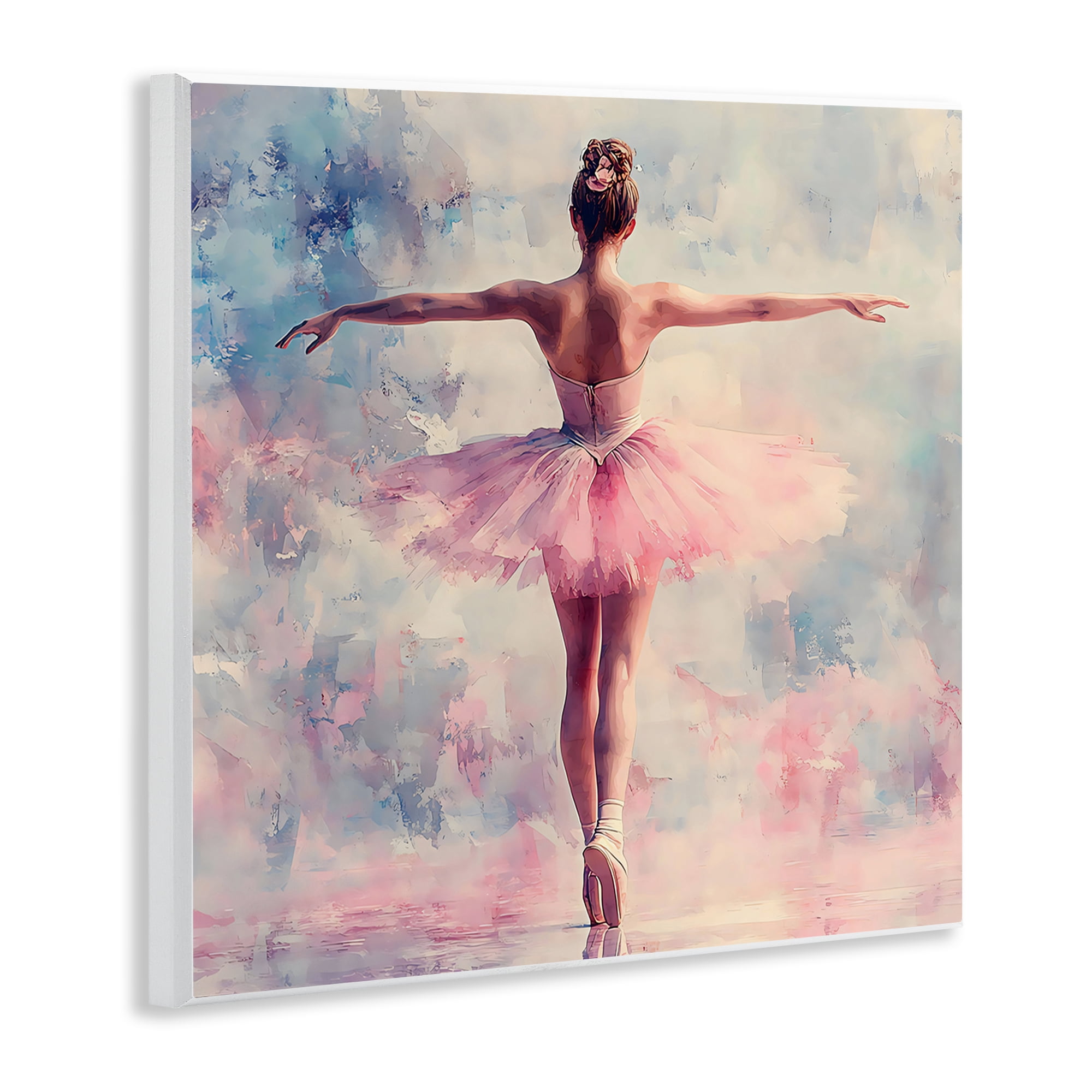 Stupell Industries Elegant Ballet Dancer in Motion Wall Plaque Art, design by Creative Studio