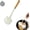 Beech silicone mushroom shovel, variant on Dehorss Food Grade Silicone Mushroom Frying Spatula,Food-Grade, Heat-Resistant Turner,for Nonstick Cookware,Small Spatula Wooden Handle,Ergonomic Handle Design (Beech silicone mushroom shovel)
