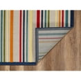 thumbnail image 4 of Kas Rugs Calla Modern Striped Indoor / Outdoor Area Rug, 4 of 7