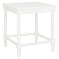 thumbnail image 2 of SAFAVIEH Liviah 22 in. High Modern Coastal Bamboo Accent Table, White, 2 of 8