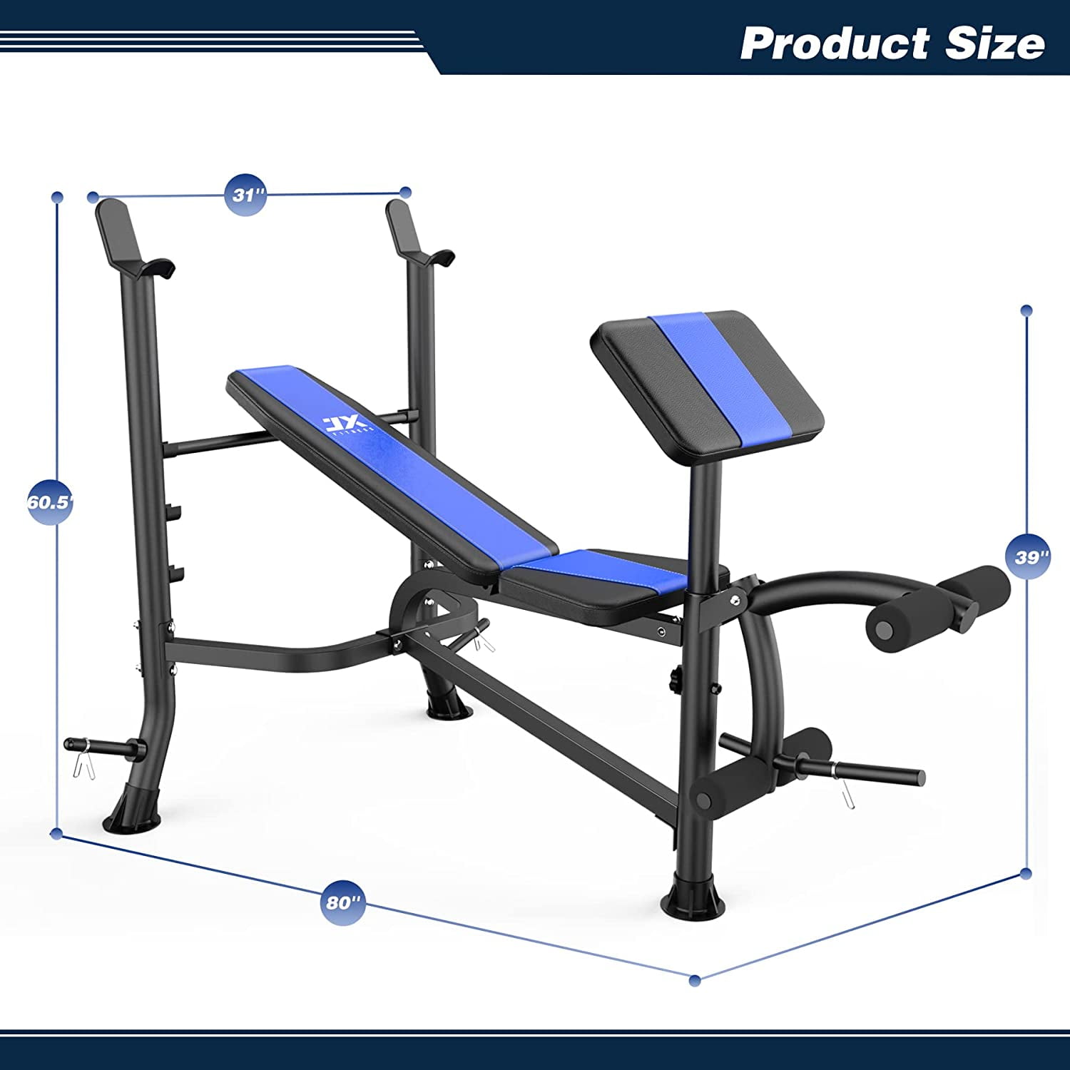 Jx fitness weight bench hot sale