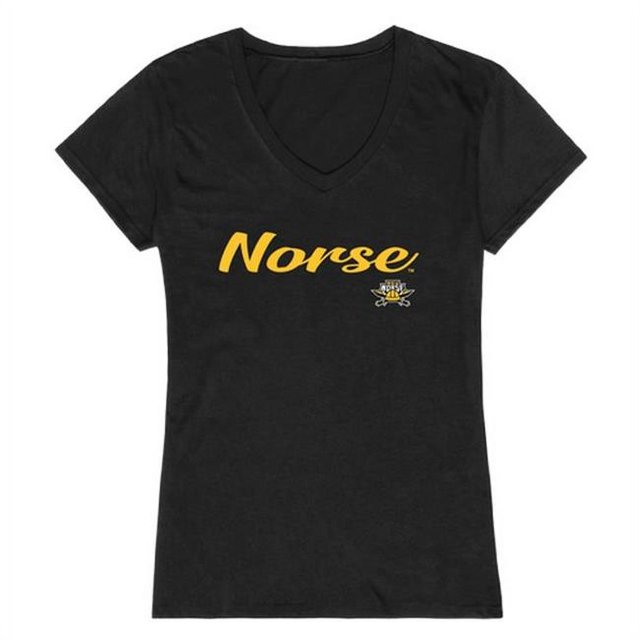 W Republic 555-356-BLK-03 Northern Kentucky University T-Shirt Script pour Femmes, Noir - Large