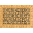 thumbnail image 1 of Ahgly Company Indoor Rectangle Oriental Brown Modern Area Rugs, 4' x 6', 1 of 4