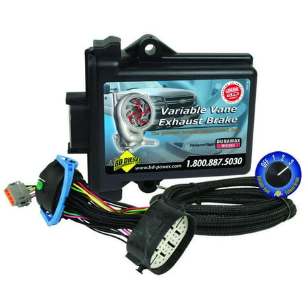 Bd Diesel Exhaust Brake BD DIESEL PERFORMANCE 2001020 EXHAUST BRAKE, VARIABLE VANE - CHEVY 06-07 LBZ DURAMAX ()