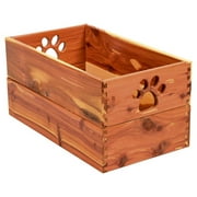 Dynamic Accents Trixie Storage Solid Wood Crate