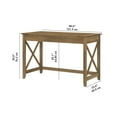 thumbnail image 5 of Key West 48W Writing Desk in Reclaimed Pine - Engineered Wood, 5 of 8