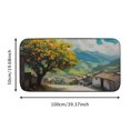 thumbnail image 5 of GOSMITH Orange Tree, Sunny and Bright Felt Square Doormat Entrance Mat 19.68*39.37 in, 5 of 6