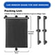 thumbnail image 4 of Car Side Window Sun Shade 2 Pack, Retractable Car Roller Sunshade, 4 of 5