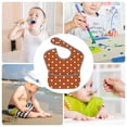 thumbnail image 6 of Bingfone Mess-Proof Baby Bib - Waterproof Bib for Baby Boy or Girl with Food Catcher Pocket, Unisex-60s and 70s Aesthetic, 6 of 6