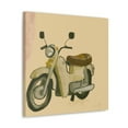 thumbnail image 2 of Motorcycle in Monochrome - Canvas, 2 of 10