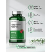 Raspberry Ketones | 500mg | 180 Capsules for Men and Women | by Horbaach