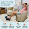 thumbnail image 3 of LifePro Electric Foot Massager for Neuropathy with Heat – Vibrating Foot & Calf Massager for Blood Circulation, Reflexology Foot Therapy & Home Relaxation - BLUE, 3 of 8