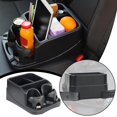 thumbnail image 4 of Multi-functional Car Rear Seat Cup Holder, PP Material, Black, 35x25.5x15.5cm, 4 of 8