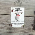 thumbnail image 6 of BingTong 10PCS Little Pocket Christmas Hug Gifts,Xmas Pocket Emotional Hug,Mini Resin Pocket Hugs With Holiday Cards For Friends Family Coworkers Staff Holiday Appreciation Presents H, 6 of 7