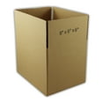 thumbnail image 3 of EcoSwift Brand Premium 8x6x6 Cardboard Boxes Mailing Packing Shipping Box Corrugated Carton 23 ECT, 8"x6"x6", Brown, 50-Pack, 3 of 6