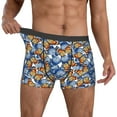 thumbnail image 2 of Kdxio Men's Boxer Briefs with Colorful Butterfly1 Print - Comfortable and Breathable Underwear for Everyday Wear, 2 of 7