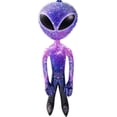 thumbnail image 2 of RI Novelty Outerspace Starry Night Extra-terrestrial Galaxy Alien Inflatable 36", 2 of 2
