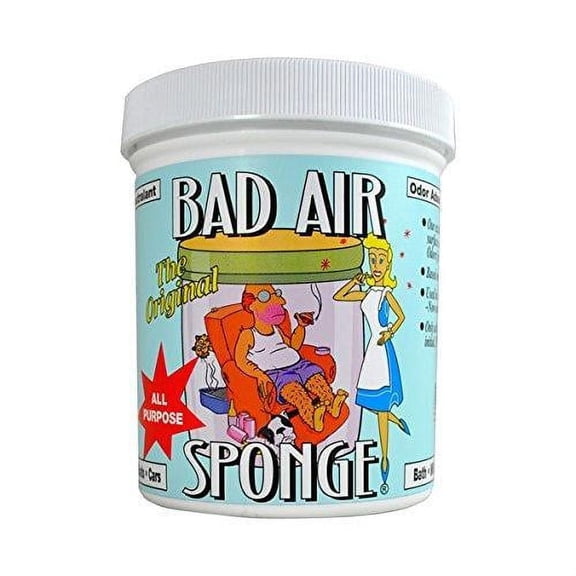 The Original Bad Air Sponge Odor Absorbing Neutralant, 14Ozpackaging May Vary