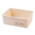 thumbnail image 4 of Wosthever Ropa interior Calcetines Caja de almacenamiento Dividido Apilable Sujetador de plástico Bragas Acabado Tapa Caja Organizador Almacenamiento y organización del hogar Beige Espacio en blanco, 4 of 6
