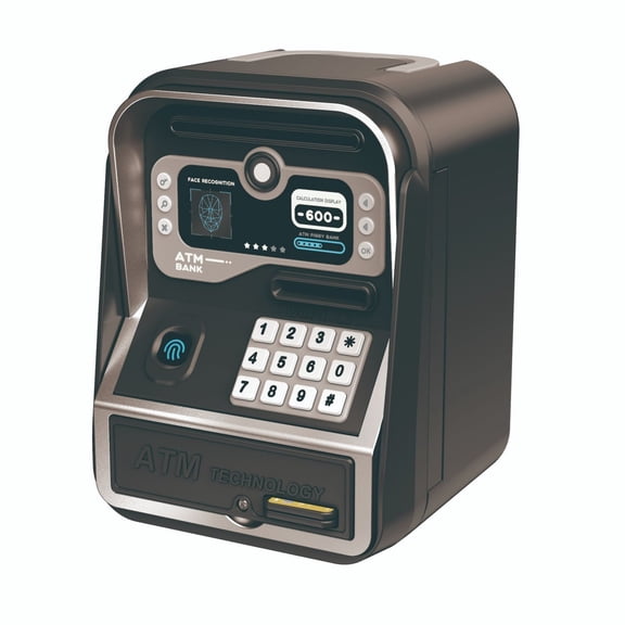 Interactive Electronic ATM Bank Machine with Debit Card for Kids Educational Learning Toy for Teenagers