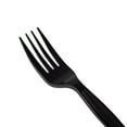 thumbnail image 3 of Karat PS Plastic Medium-Heavy Weight Forks Bulk Box - Black - 1,000 ct, 3 of 8
