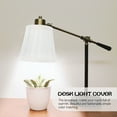 thumbnail image 3 of Decor Wall Lamp Shade Table Cover Natural Linen Shades Candle Holders Mushrooms Clip on Chandelier Small Lampshade, 3 of 6