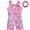Dark Pink, variant on GYRATEDREAM Gymnastics Leotards for Girls Dance Biketards with Shorts One-Piece Colorful Dancewear Unitards for 3-10 Years