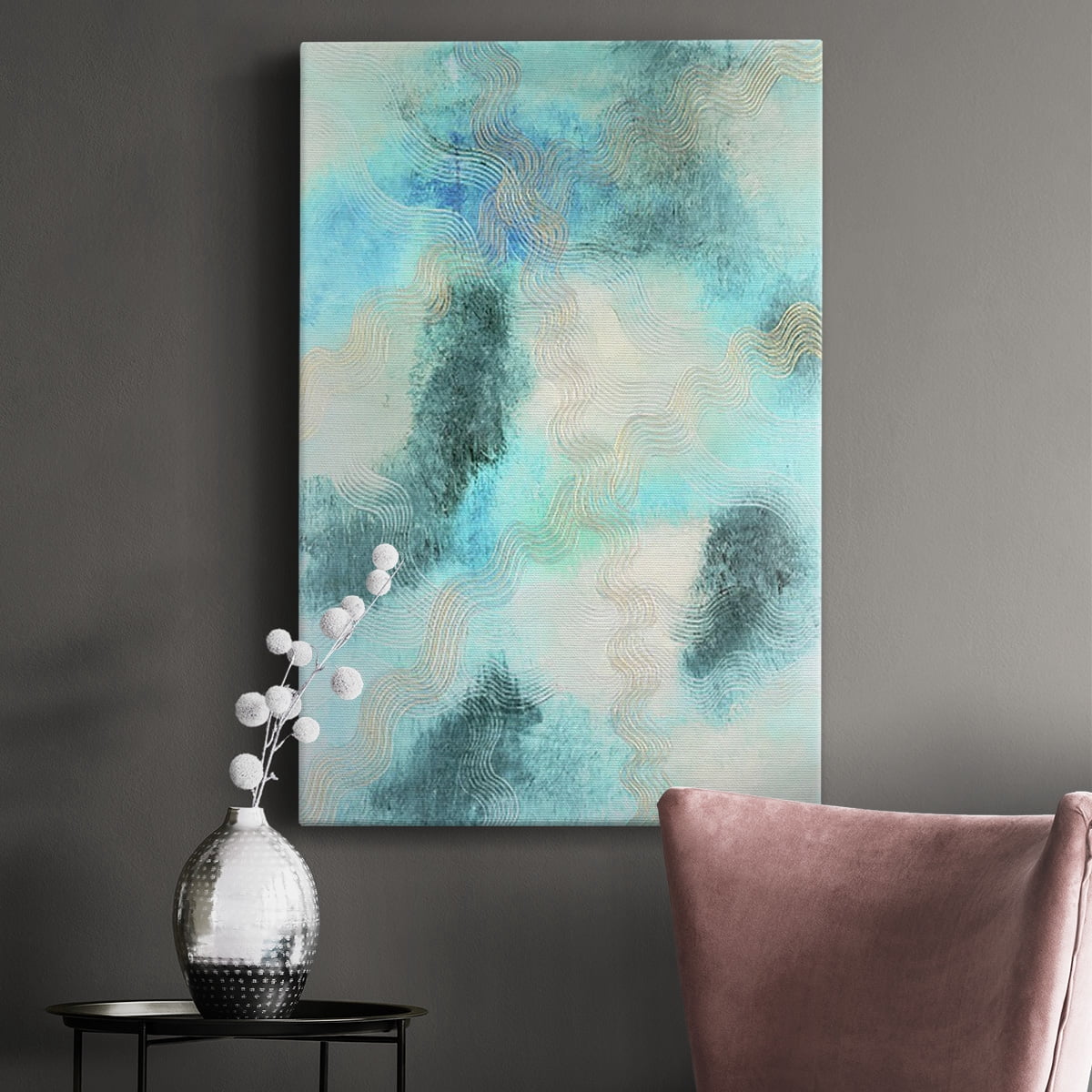 Blue Shift II Premium Gallery Wrapped Canvas - Ready to Hang