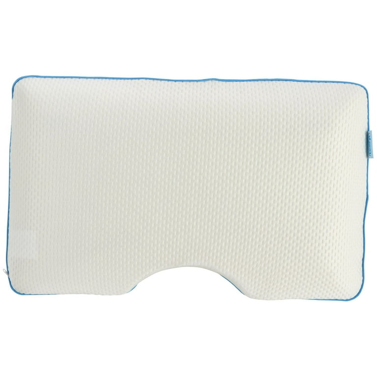  Nappler Side and Back Sleeper Pillow for Neck and Shoulder Pain  Relief - Shredded Memory Foam Bed Pillow for Sleeping - 100% Adjustable  Fill - Standard Size Modal Washable Case. Extra