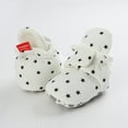 thumbnail image 4 of Huowey Baby Girls Boys Soft Booties Snow Boots Warming Prewalker First Walkers Shoes Stylish Footwear, 0-6 Months, 4 of 5