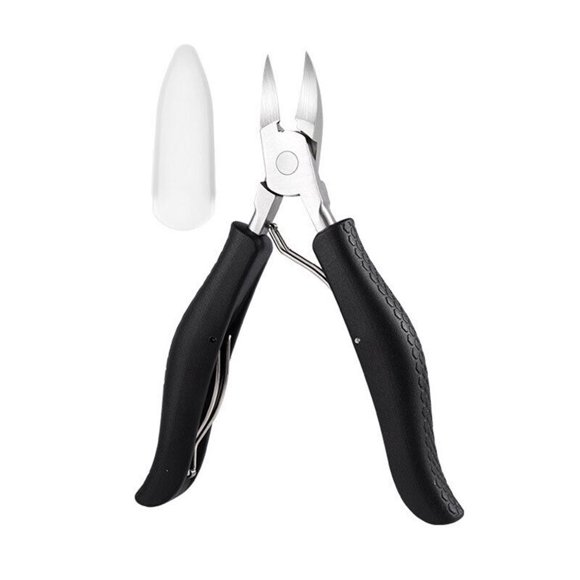 Coupe-ongles pour une Précision Épaisse, Ciseaux à Ongles d'Orteils Robustes avec Poignée Ergonomique et Lame de Coupe