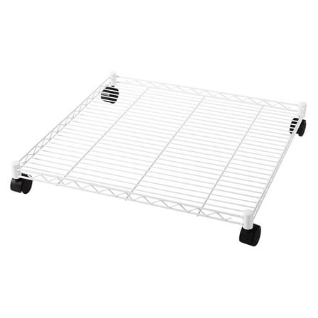 Suprima Rolling Underbed Square Shelf - White
