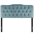 thumbnail image 4 of Modway Annabel Full Diamond Tufted Performance Velvet Headboard in Light Blue, 4 of 7