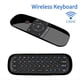 thumbnail image 2 of Control Remoto Inalámbrico con Teclado Air Mouse W1 de 2,4 G, Aprendizaje Remoto por Infrarrojos, Detección de Movimiento de 6 Ejes para Smart TV, Android y PC, 2 of 5