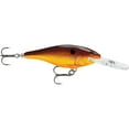 thumbnail image 3 of Rapala Shad Rap 05 9.25" Holographic Blue Shiner Hard Fishing Lure for Bass with Treble Hooks, 3 of 4