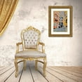 thumbnail image 3 of Bolokofsky, Ronald 17x24 Gold Ornate Wood Framed with Double Matting Museum Art Print Titled - Stone Street, 3 of 4