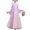 Purple, variant on Esaierr 2-14Y Toddler Girls Hanfu Dress Kids Floral Embroidered Tulle Long Sleeve Ancient Princess Outfit