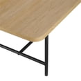 thumbnail image 5 of 2-Piece Modern Wood Nesting Coffee Table - Oak / Black, 5 of 6